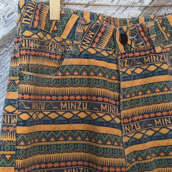 Multicolor Patterned Jeans - Picture 3 of 10